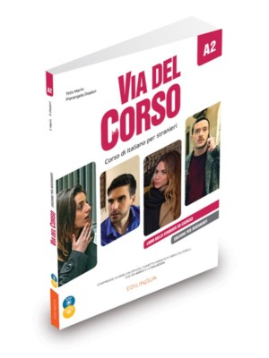 Via del corso A2 Lehrer LB+AB+CD+DVD