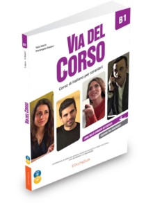 Via del corso B1 Lehrer LB+AB+CD+DVD